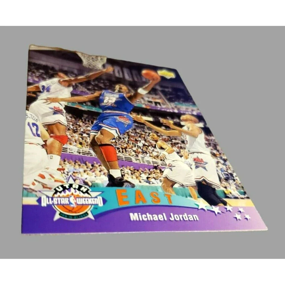 VTG 1992-93 Upper Deck MICHAEL JORDAN UTAH EAST All-Star Weekend NBA AS Card 425